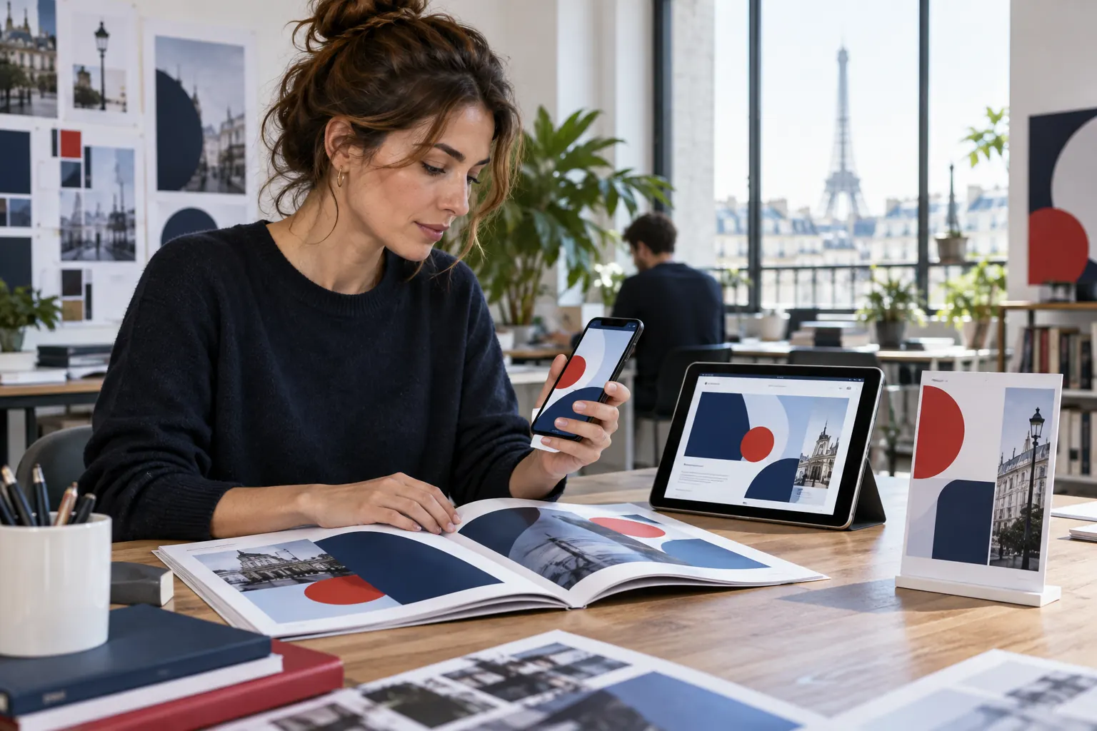 D&eacute;ploiement cohérent d&rsquo;une campagne sur mobile, tablette, brochure et signalétique