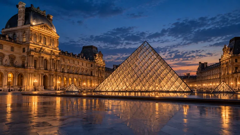 Architecture parisienne, illustration générée par IA